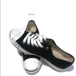 New ConverseJack Purcell Black Canvas Unisex.